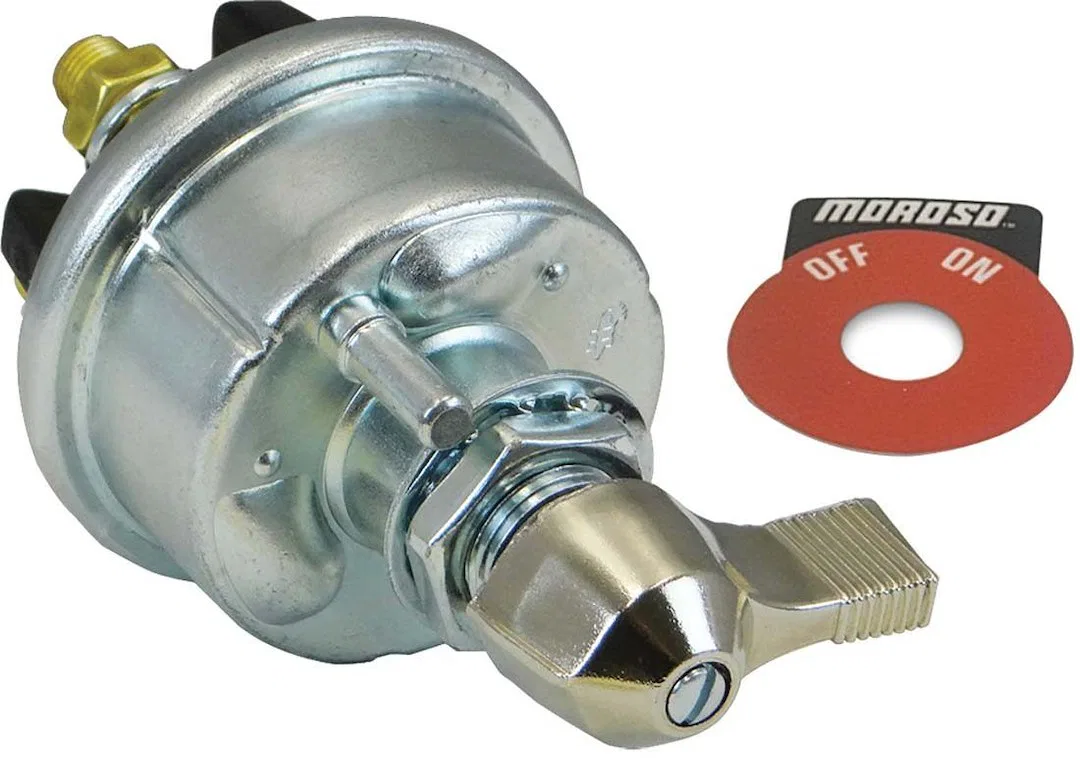 74108 – MOROSO Battery Disconnect Switch, Quick Disconnect Switch 125 Amp Continuous/ 750 Amp Intermittent 4 Terminal...